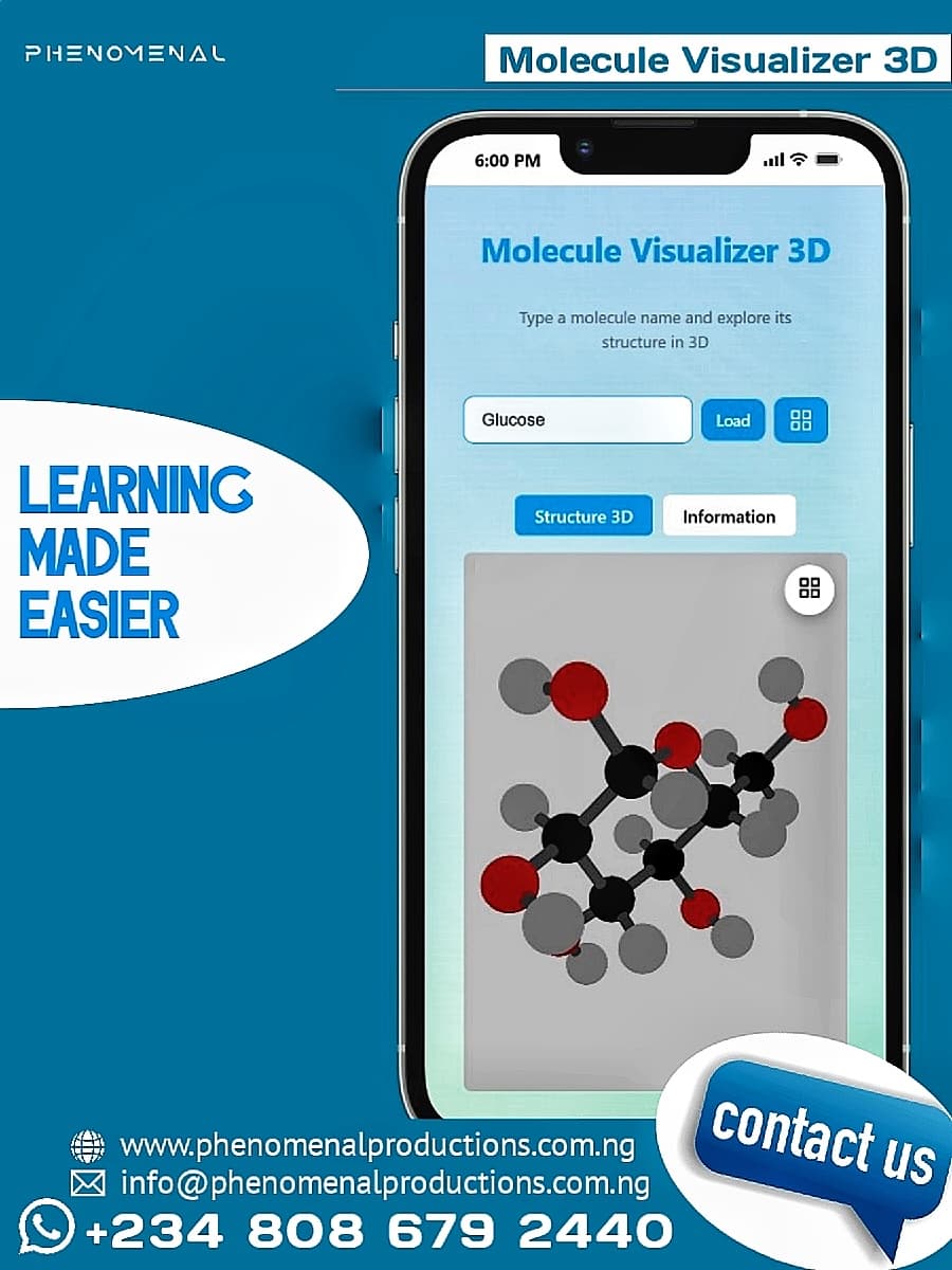 Molecule Visualizer 3D