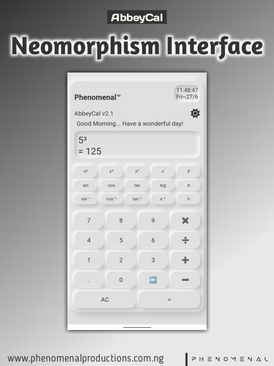 AbbeyCal: Scientific Calculator