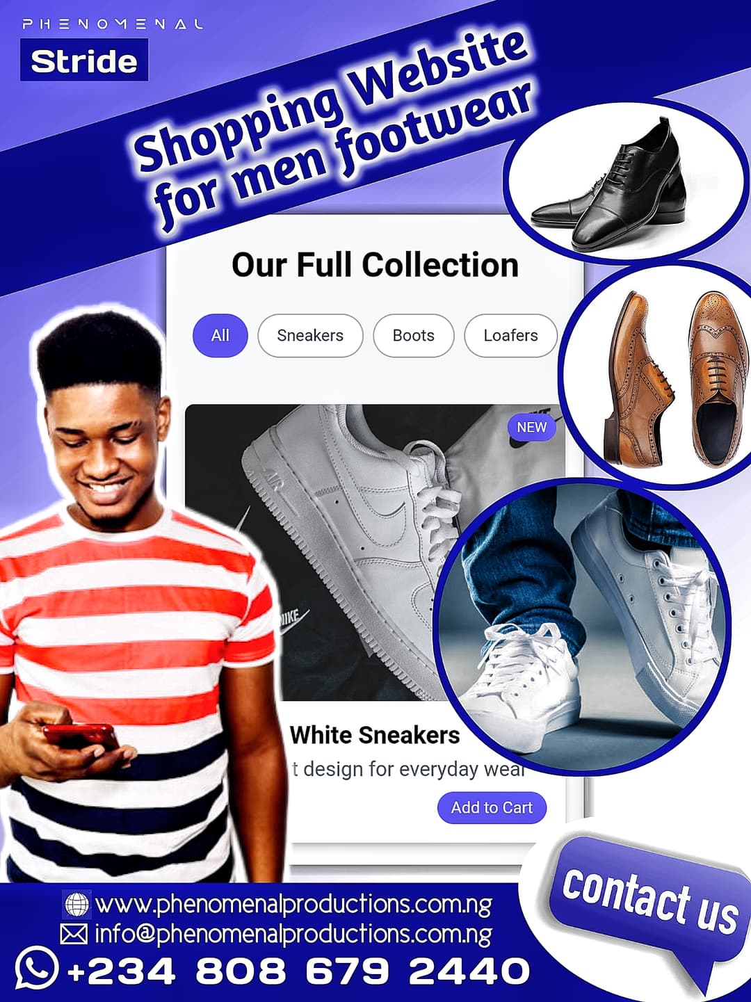 Stride: Men Footwear Store