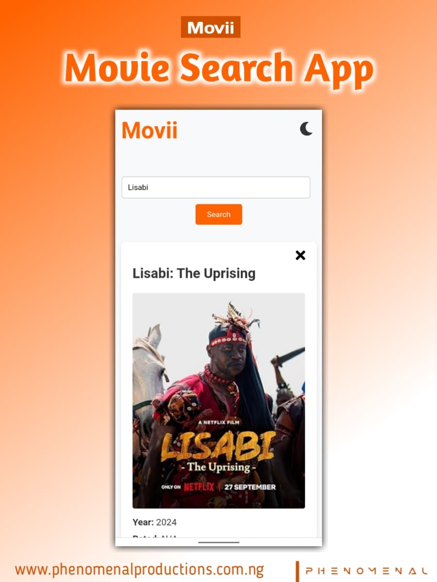 Movii: Search Movies
